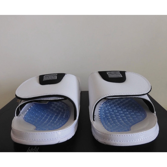 Nike Air Jordan Hydro XI 11 Retro White-Legend Blue Sandals Sz 13 [FN2452-104] - Picture 3 of 5